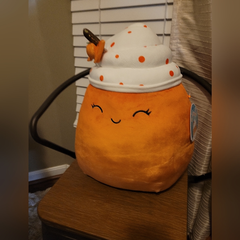 2021 18" inch Kendla Pumpkin Spice Latte Squishmallow